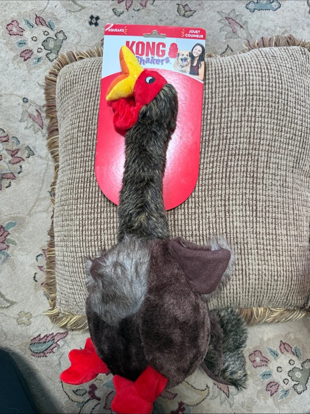 Kong Plush Turkey Dog Toy